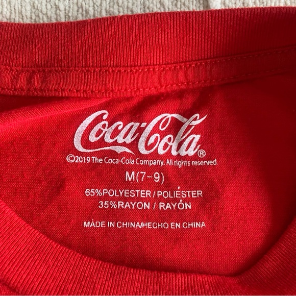Coca Cola New York Crop Midriff T-shirt size M - Picture 4 of 13